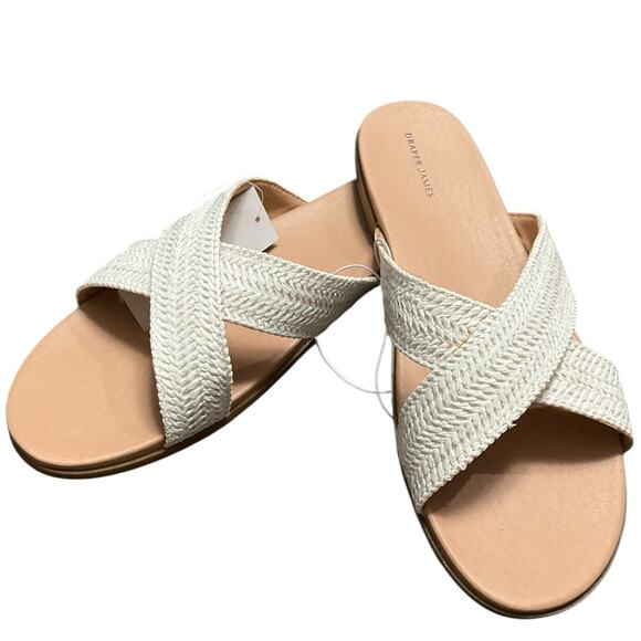 Draper James Women’s Sandals White Size 11 NEW NIB - Picture 1 of 7